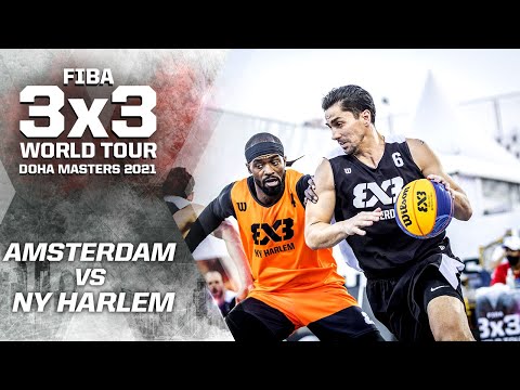 Amsterdam v NY Harlem | Full Game | FIBA 3x3 World Tour - Doha Masters 2021