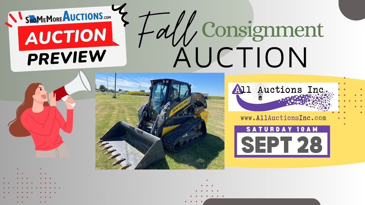 All Auctions, Inc - Fall Consignment Auction 2024