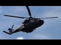 NH90 military helicopter- solo flight 