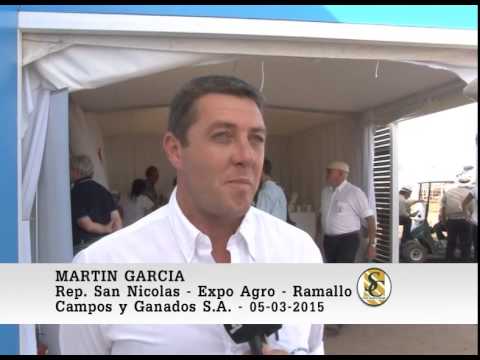 Martin Garcia - Campos y Ganados S.A. - Expo Agro - Ramallo. 05-03-2015
