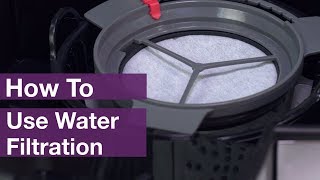 How to Use Mr. Coffee® Water Filtration