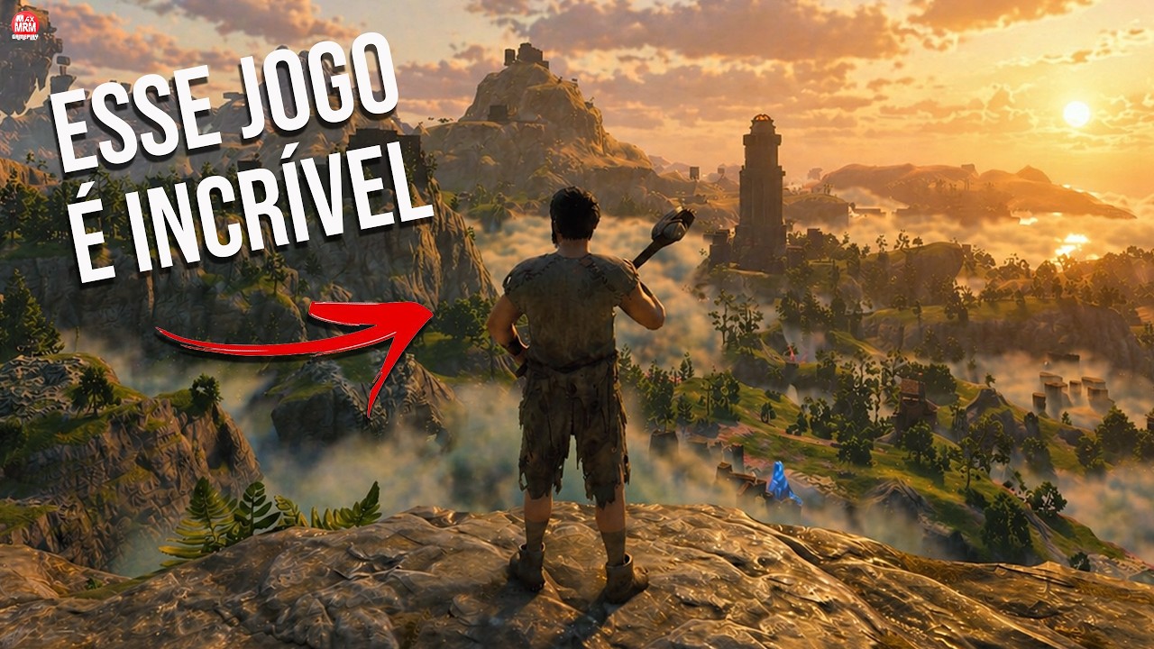 JOGO DE SOBREVIVÊNCIA em MUNDO ABERTO está Incrível | Enshrouded