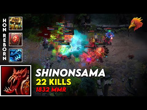 HON Reborn Blood Hunter - SHINONSAMA 1832 MMR