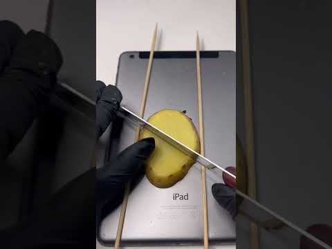 Delicious lattice potatoes😍🔥