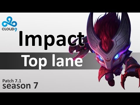C9 Impact : Kennen vs Maokai | Top lane | NA LOL | Patch 7.1 | Season7