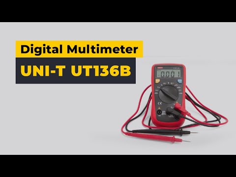 UT 136 A Multi-meter video