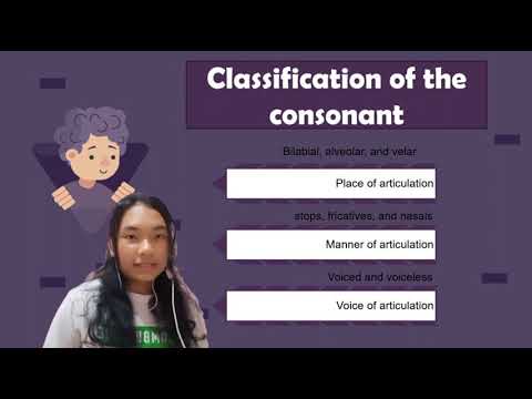 Consonant in English