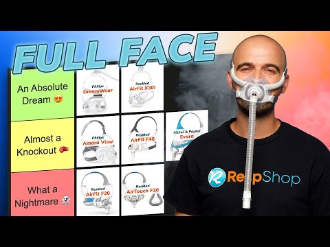 Every Full Face CPAP Mask HONESTLY Ranked