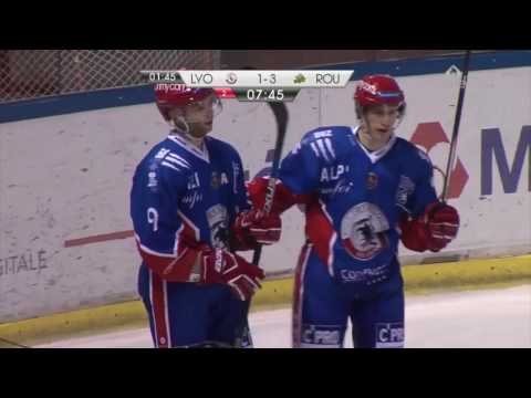 Saxoprint Ligue Magnus  LHC Les Lions vs Dragons de Rouen   130117