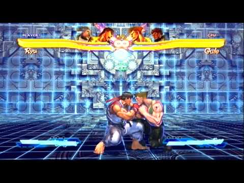 SF X TK 2013 Punições Auto Combo Guile