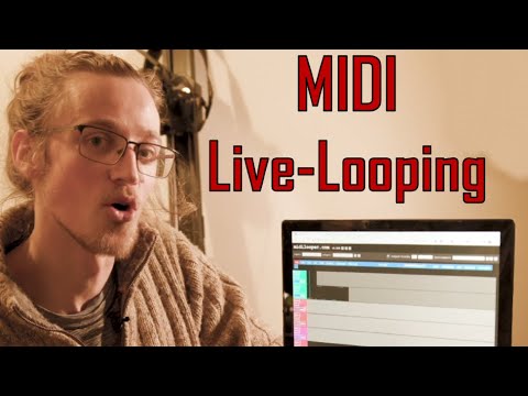 Live loop your MIDI keyboard - demo of my FREE web-app