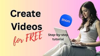 How I create my Course Videos with Zoom for FREE | Step-by-step tutorial