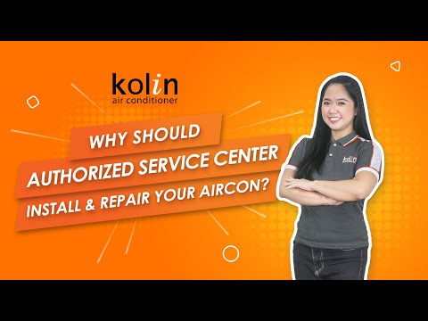 WHY SHOULD AUTHORIZED SERVICE CENTER INSTALL & REPAIR YOUR AIRCON