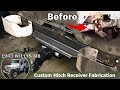 1943 Willys MB Jeep Trailer Towing Hitch Receiver Fabrication | Welding | CJ2A | ASMR