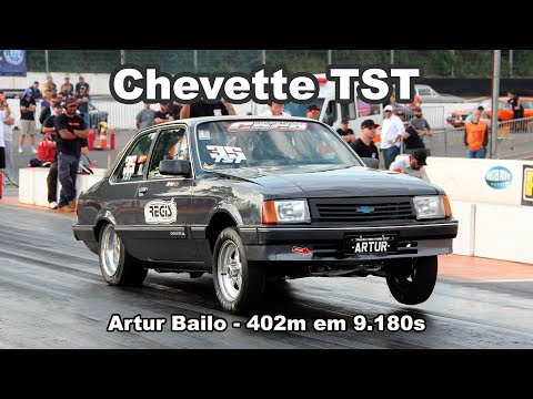 Chevette animal. Turbo pequeno, pneus Toyo... e 9.1 seg nos 402 metros
