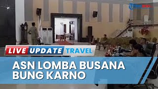 ASN Lomba Busana Bung Karno Meriahkan HUT Kemerdekaan RI di Pemprov Sulut: Benar-benar Mirip