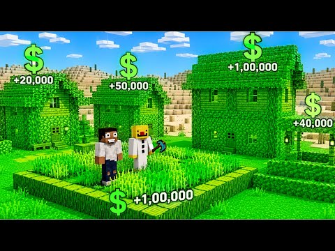 Minecraft, Poor To Millionaire in a Millionaire villager City || Minecraft Mods