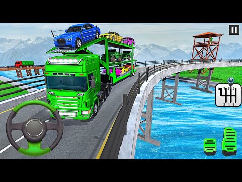 US Army Vehicles Transporter Truck Simulator Game - Android Gameplay