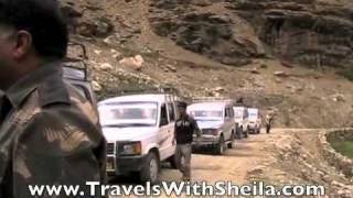 preview picture of video 'The Backbreaking Ride from Padum to Kargil, Ladakh'