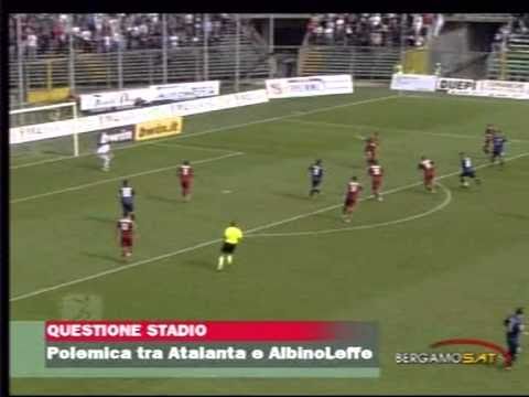 Lo stadio divide l'Atalanta e l'Albinoleffe
