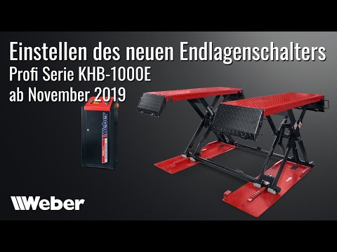 Endlagenschalter der KHB-1000E - ab November 19 - bis Dezember 21 | so wird er eingestellt