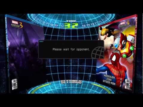 Marvel vs Capcom 3 (PS3) -- Non-Ranked Matches 119 - Aensland against Aensland