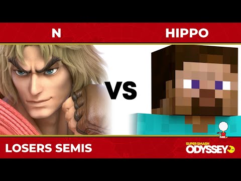 SSO 76 - N (Ken) VS hippo (Steve) - Losers Semis - SSBU Ultimate