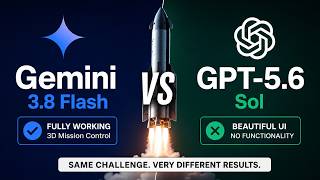 Gemini 3.8 Flash vs GPT-5.6 Sol: I Gave Them the SAME Impossible Coding Challenge
