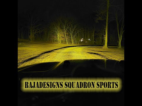 Installing Baja Designs Squadron sports amber fog lights on the Jeep Gladiator, without brackets?