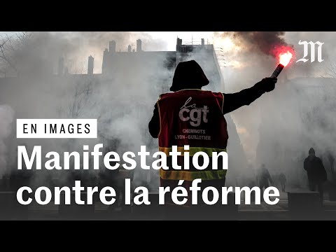 Les images de la mobilisation contre la réforme des retraites