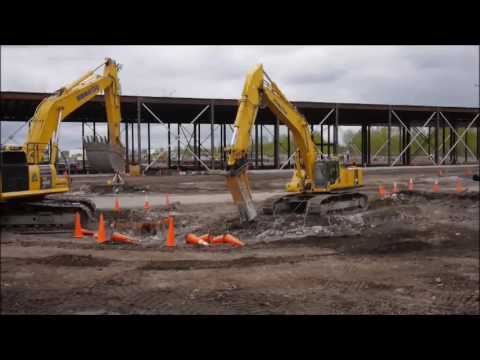 Indeco HP 8000, HP 13001, HP 16000 - Demolition in Buffalo, USA