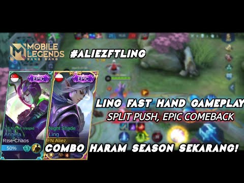 NEW GAMEPLAY LING FAST HAND - #mlbb