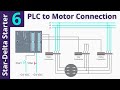 Star Delta Starter PLC Program And Wiring Part 6