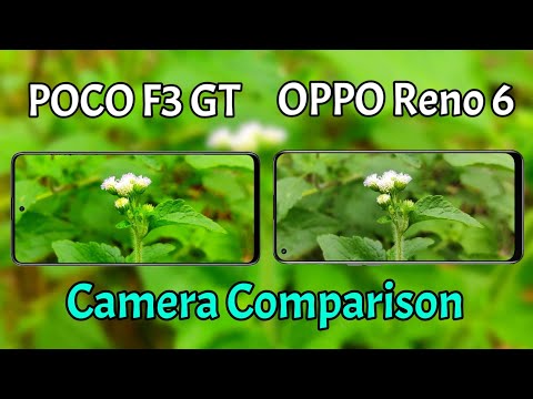 POCO F3 GT VS OPPO Reno 6 Camera Comparison