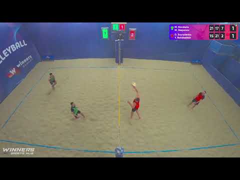 10:30 M. Horobets / M. Stepanov - D. Svyrydenko /Y. Bohdashkin 30.03.2023 | Winners Beach Volleyball