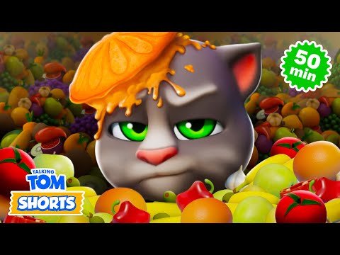 Trying Out Good Snacks ???????? Talking Tom Shorts Compilation