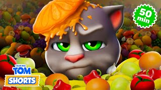 Trying Out Good Snacks 😋🍰 Talking Tom Shorts Compilation