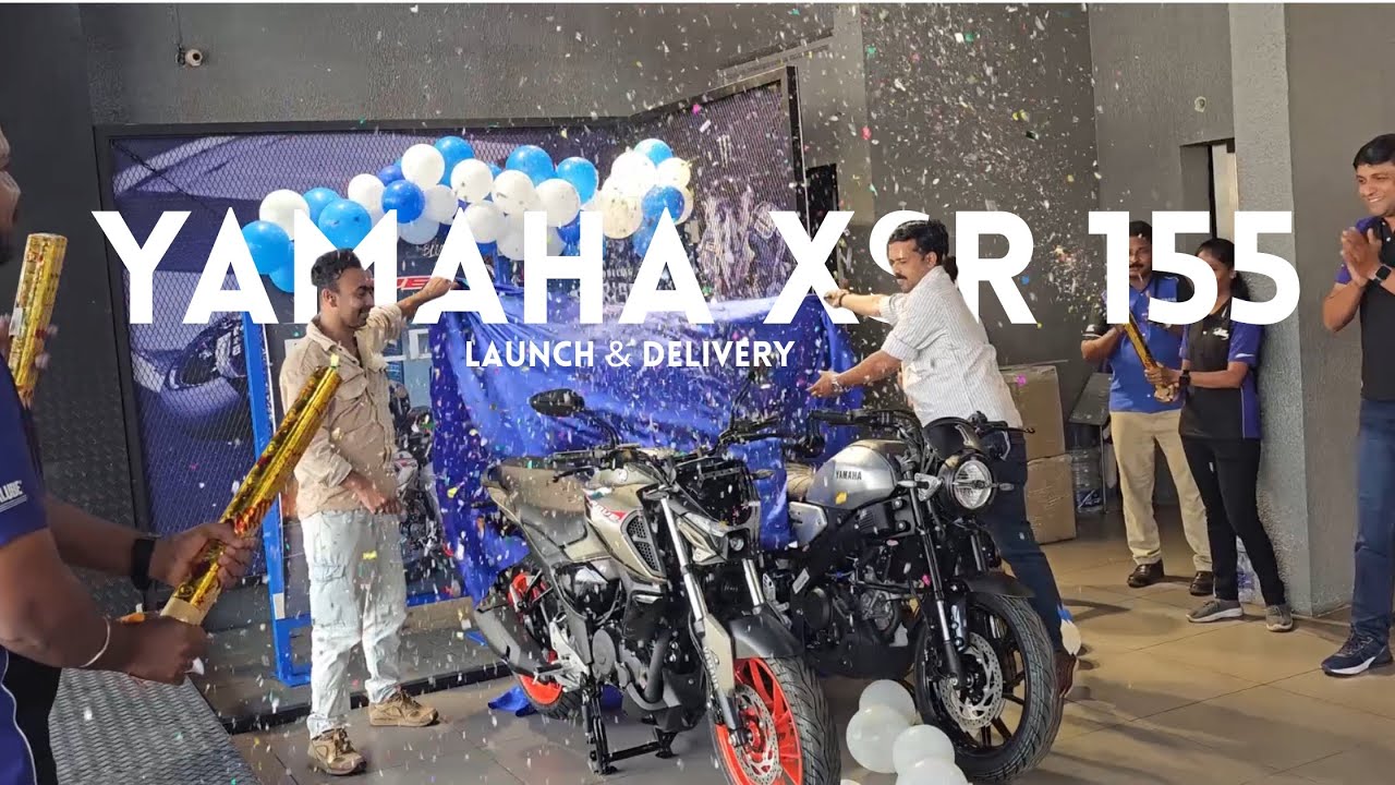Trivandrum’s First Yamaha XSR155 Delivery & Launch! | Proud Moment