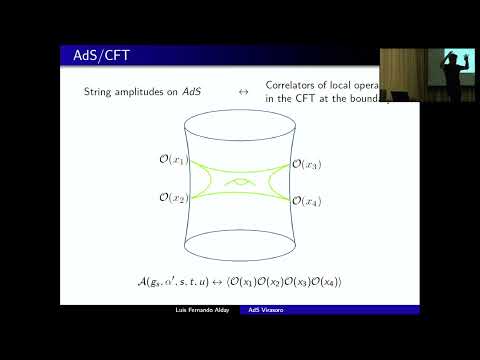 Luis Fernando Alday - The AdS Virasoro Shapiro amplitude from dispersive sum rules and integrability