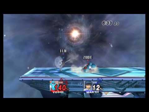 Kratos_ILM [Marth] vs Zudenka [Yoshi] - Geneva Brawl Garden 2 - Crew France - Suisse 14/15