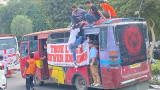 Download lagu FULL VIDEO BUS-BUS JAKMANIA BERDATANGAN KE STADION GBK !!! mp3