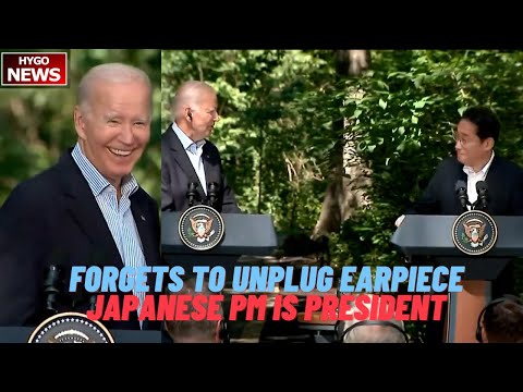 Biden Camp David Trilateral: "Distinguished Guests The Prime Minister Of Japan President" — Supply Chain
