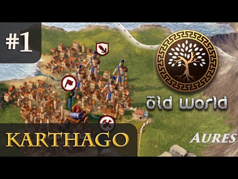 Let's Play Old World #1: The Founding of the City (Carthage / Played / Preview / Gameplay)