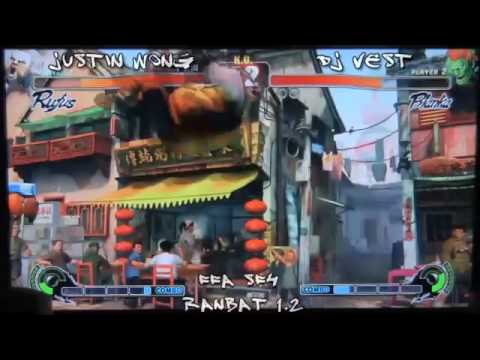 FFA SF4 RanBat 1-2(2-13-10) Justin Wong vs DJ Vest