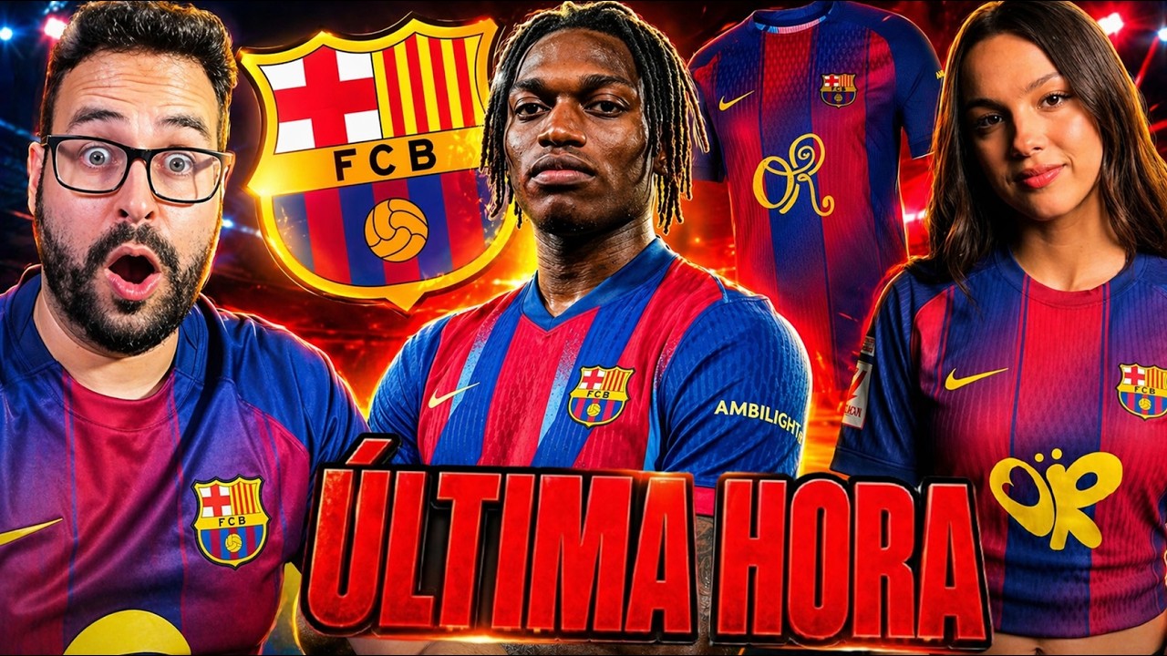 🚨ÚLTIMA HORA BARÇA: CANTANTE ELEGIDA para la CAMISETA de ÉL CLÁSICO - LAPORTA QUIERE a LEAO