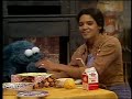 Classic Sesame Street Cookie Monster Learns How To Eat Cookies Slow 1977