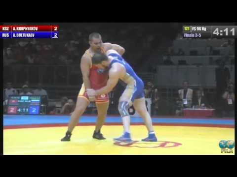 96 кг. Анзор Болтукаев — Алексей Крупняков (Киргизия)