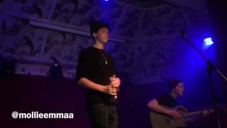 Shape of You (Ed Sheeran) - Sebastian Olzanski (LIVE cover) - Manchester, England