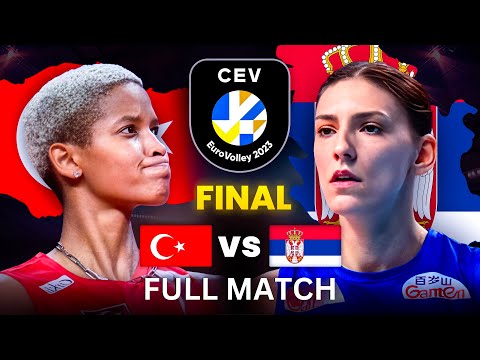 Legendary Volleyball Match | Turkiye vs Serbia | CEV EuroVolley 2023 FINAL