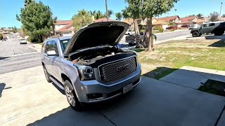 Lower Oil Pan Replacement / 2015 GMC Yukon Denali